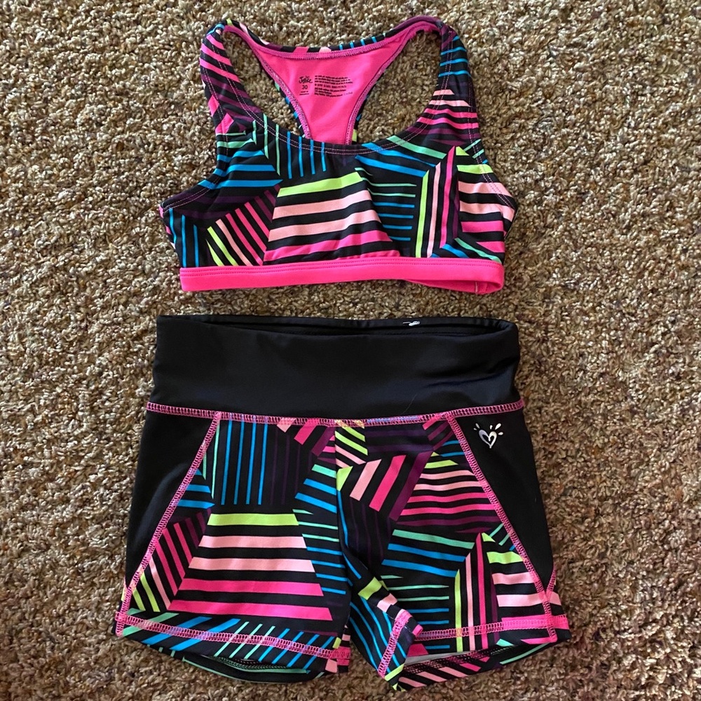 Matching activewear set